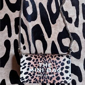 Marc Jacobs Black and Cream Mini Bag